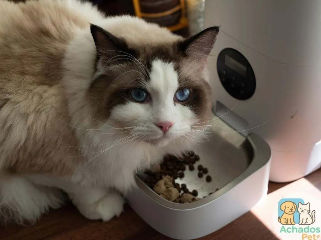alimentação para gato
