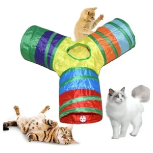 Túnel Labirinto Para Gatos Cães Interativo Cat Brinquedo Pet